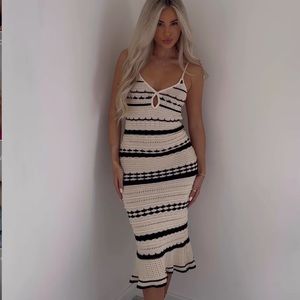 H&M | Dresses | Gorgeous Hm Nwt Crochet Look Dress | Poshmark